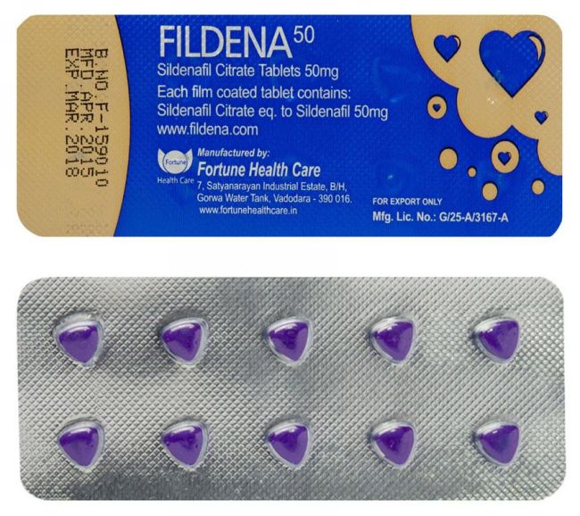Fildena (Sildénafil): prix, où acheter en ligne, dosage, effets